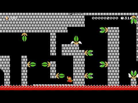 The Occluded Plant Trials (Super Mario Maker 2)