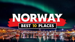 NORWAY Travel  🇳🇴 | Top 10 MUST SEE Places to Visit/Travel