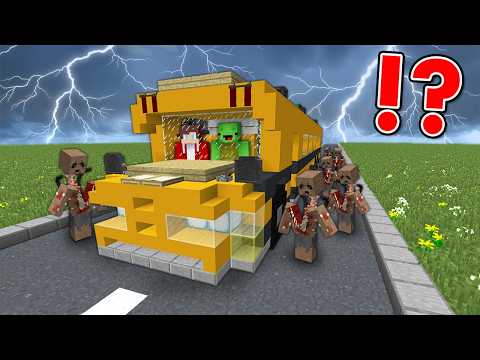 SURVIVING in BUS During ZOMBIE APOCALYPSE