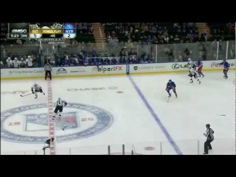 Game 2: Pittsburgh Penguins at the New York Rangers highlights. 1.20.13