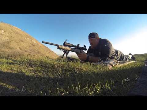 CZ 455 .22 LR Tacticool Camo Cerakote by Joe Firearms vs Match Sticks at 25 & 35 yards