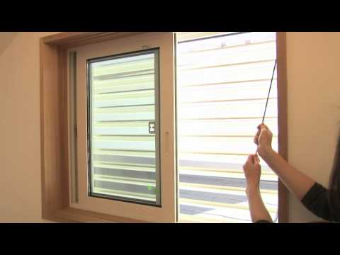 外付ブラインド ブリイユ Sモデルの動き（旧サンシャディ ミラレス）