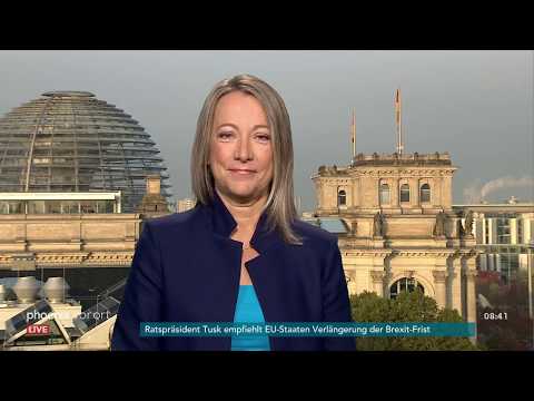 phoenix nachgefragt mit Cerstin Gammelin u.a. zum Syrien-Krieg am 23.10.19