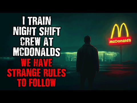 "I Train Nightshift Crew at McDonalds… We Have Strange RULES To Follow!" Creepypasta