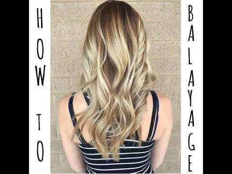 How To Balayage With a Base Color - Step by Step