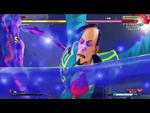 STREET FIGHTER V AE Zeku vs FANG Matchup 2