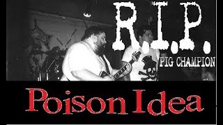 POISON IDEA Live Fribourg 02 03 1991