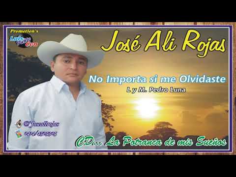 no me importa si me olvidaste José alis rojas