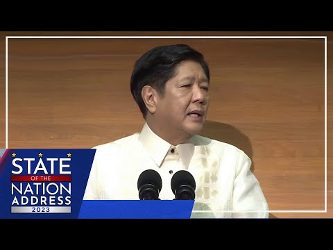 Part 3 of President Ferdinand Marcos Jr.'s State of the Nation Address on July 24, 2023