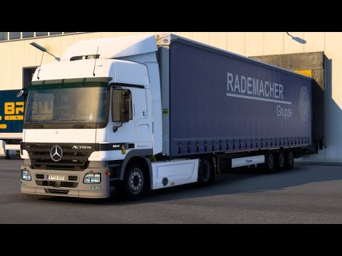 Ets2 1.40 Actros Mp2 RADEMACHER TRANSPORTE.   Türkei-Rumänien