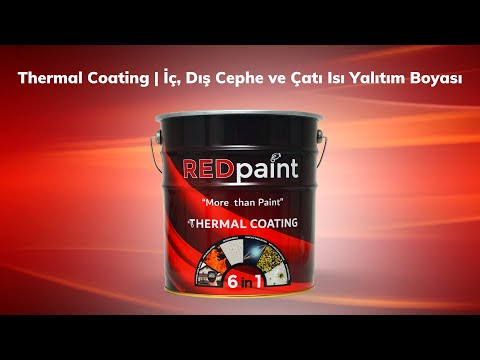 REDpaint® Thermal Coating | İç, Dış Cephe ve Çatı Isı Yalıtım Kaplaması