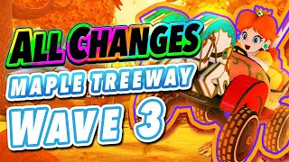All Maple Treeway Differences Over the Years | MK8 Wave 3 DLC