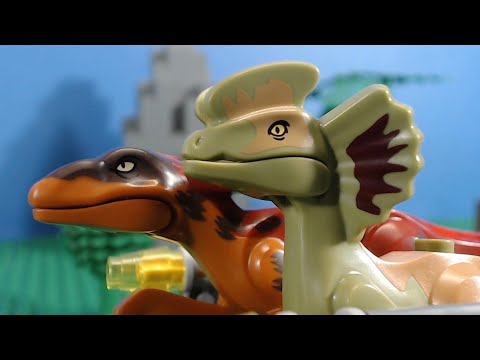 LEGO Jurassic World Pyroraptor & Dilophosaurus Transport 76951.