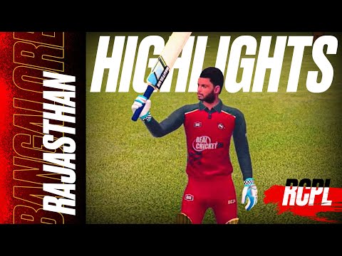Rinku Singh🔥 - RR vs RCB - IPL/RCPL in Real Cricket 24 #3