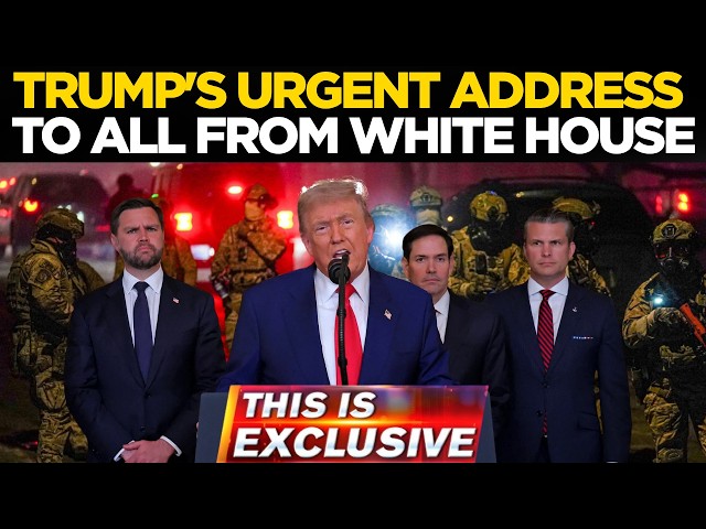 Donald Trump LIVE: Trump's Stunning Announcement | Trump Latest News LIVE | US News | White House SDDEFAULT Thumbnail