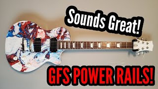 Video thumbnail for Custom Patriotic Guitar Build | Guitar Fetish Power Rail Kwik Plug Pickups by Jake Harrington