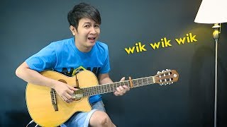 (Lagu Viral) Wik Wik Wik - Nathan Fingerstyle | Parodi Lirik Makanan Indonesia | Lagu Thailand