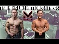 TRAINING LIKE MATTDOESFITNESS FOR A DAY - Morsia App