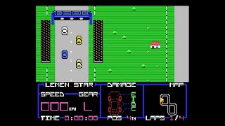 MSX Game: XRacing (2019)