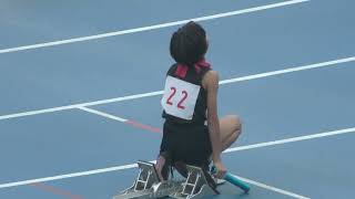 5・6年 女子 4✕100mR(ﾘﾚｰ)決勝 #小学生陸上【4KｳﾙﾄﾗHD】神奈川県小学生陸上競技秋季交流大会 平塚レモンガススタジアム 2024.10.5