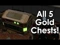 Destiny: All 5 Golden Chest Locations on Mars (in ...