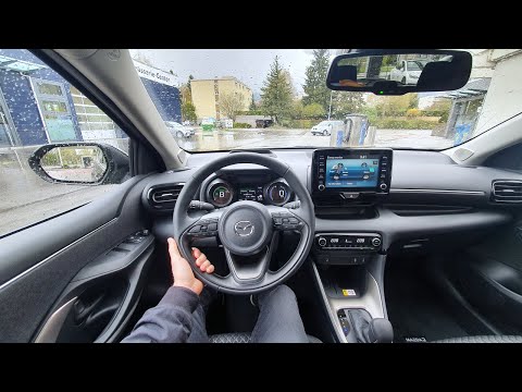 New Mazda 2 Hybrid 2023 Test Drive POV