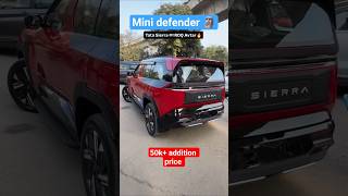 Download lagu Tata Sierra Rock addition mini Land Rover Defender | Side by Side #tatasierra2026 #landroverdefender mp3