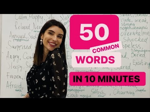 50 MOST COMMON RUSSIAN WORDS - BEGINNER VOCABULARY - FEELINGS #Vocabulary #Words #Russian