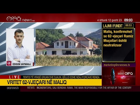 Edicioni informativ - 12 Gusht 2023 - Ora 09:00 - Ora News