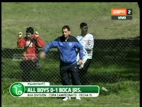 JUVENILES A. 8va 2015. RACING . ARGENTINOS / ALL BOYS - BOCA / LANUS - INSTITUTO. ESPN