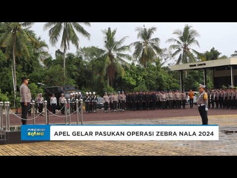 WAKAPOLDA BENGKULU PIMPIN APEL GELAR PASUKAN OPERASI ZEBRA NALA 2024