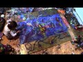 Aelita Andre in 2013 painting "Blue Ocean of the ...