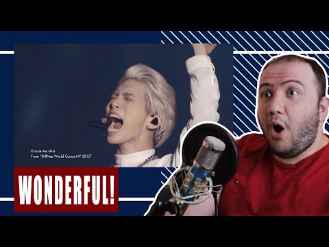 WONDERFUL! SHINee - Excuse Me Miss LIVE - TEACHER PAUL REACTS