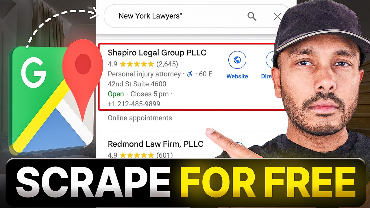 Scrape UNLIMITED Free Google Maps Leads & Automate Personalized Outreach!