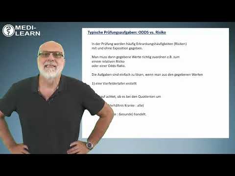 (25) Typische Prüfungsaufgaben: Odds vs. Risiko