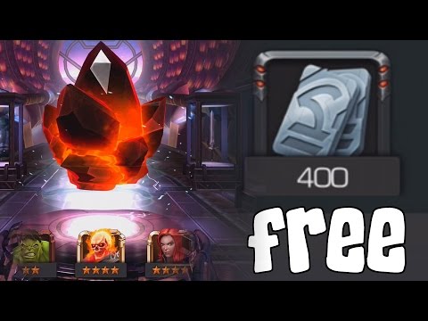 400 FREE UNITS plus CRYSTAL OPENING | MARVEL Contest of Champions (iOS/Android)