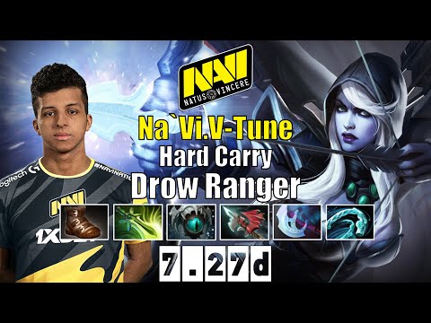 Drow Ranger | Na`Vi.V-Tune | Hard Carry Drow Ranger | 7.27d Gameplay Highlights