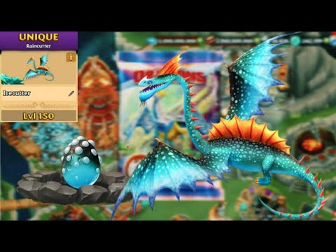 ICECUTTER Titan Mode Max Level 150 | Unique Raincutter | Dragons: Rise Of Berk