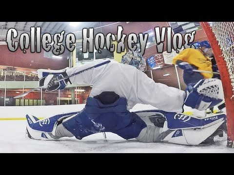 College Hockey Vlog Mic'd Ep 5: 3rd String | GoPro Hockey