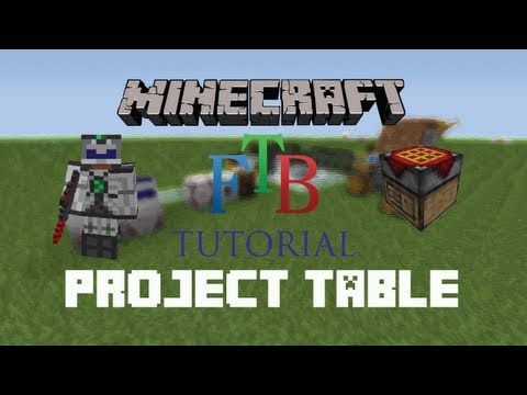 Easily Craft Multiple Items (Using Project Table) - Minecraft FTB Tutorial