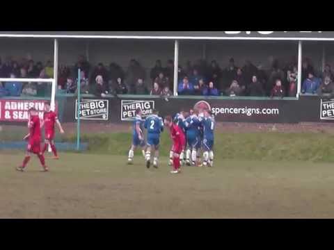 Iyesden Christie scores 2nd goal for Halesowen Town 2 V 1 Buxton FC 60'
