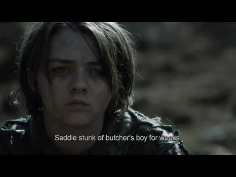 (S04E10) GoT Commentary - Arya leaves The Hound