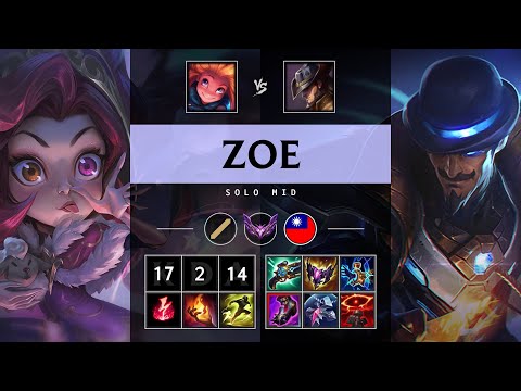 Zoe Mid vs Twisted Fate - TW Master Patch 25.13