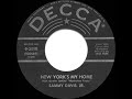 1956 Sammy Davis Jr. - New York’s My Home