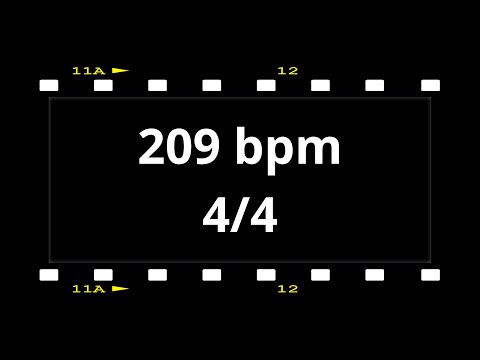 4/4 Metronome - 209 BPM 🎵