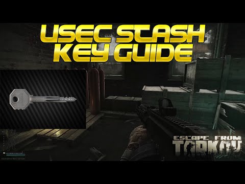 Escape From Tarkov - USEC Stash On Customs Key Guide!