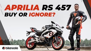 Aprilia RS 457 Review | Worth The HYPE? or Should You IGNORE It? | BikeWale