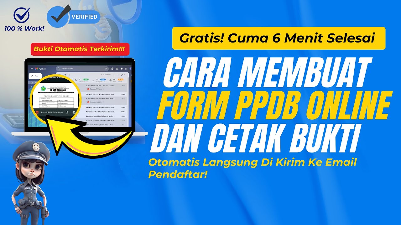 Cara Membuat Ppdb Online - Cara Membuat Formulir Ppdb Online Dan Cetak Bukti