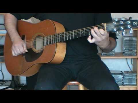 Jouez Ce n'est qu'un au-revoir à la guitare sèche