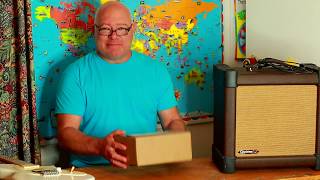 Video thumbnail for Quilter MicroBlock 45 unboxing and demo by Bresett Guitars